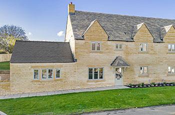 Internal image of new build house in Chedworth