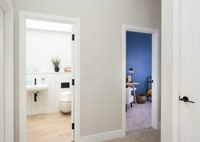 Hallway within new build