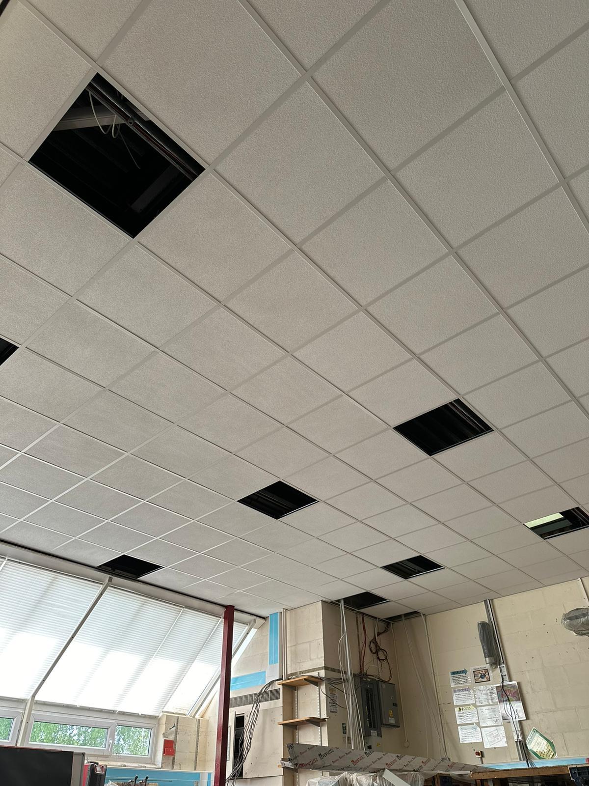 Installation of new roof