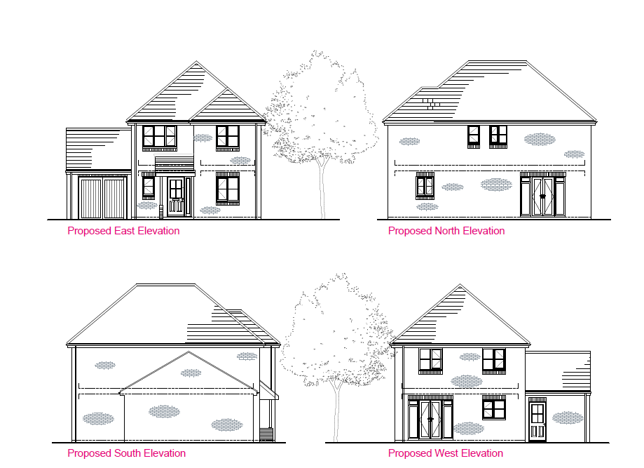 Architectural plans for new build