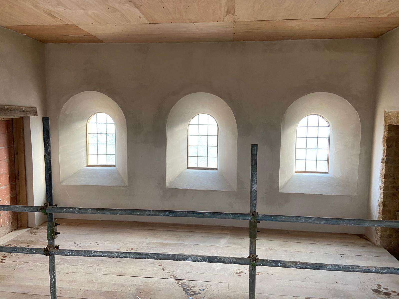 Example of Traditional Plastering by K&R Plastering